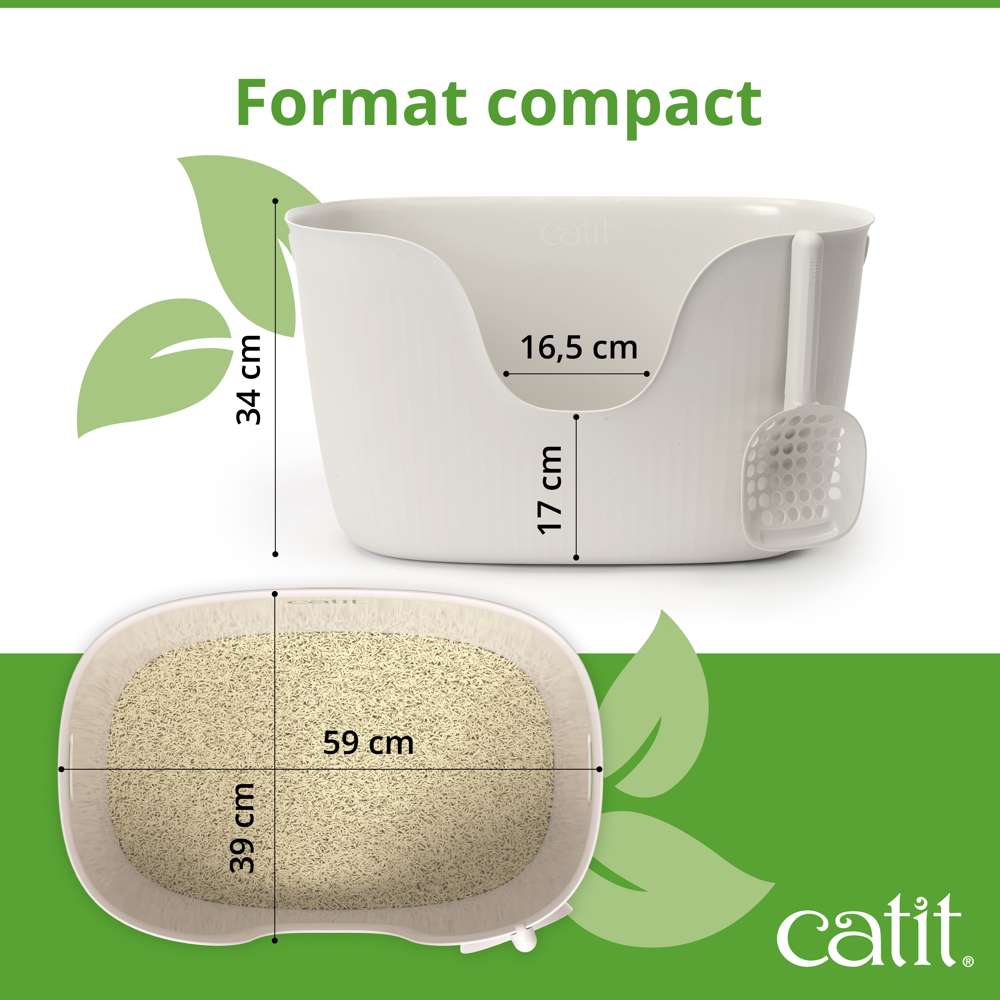 Bac à litière Catit Loo avec pelle - Image 8