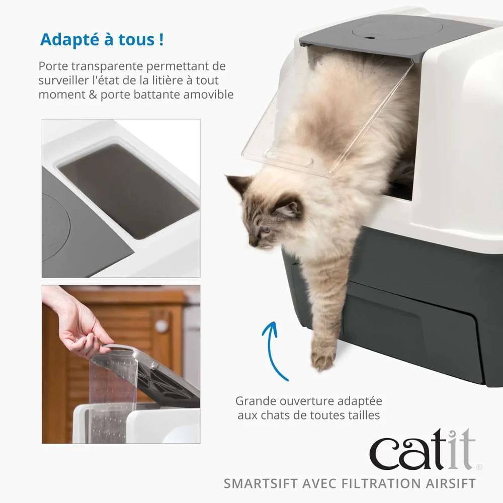 Bac à litière pour chat Smartsift - Catit - Image 4