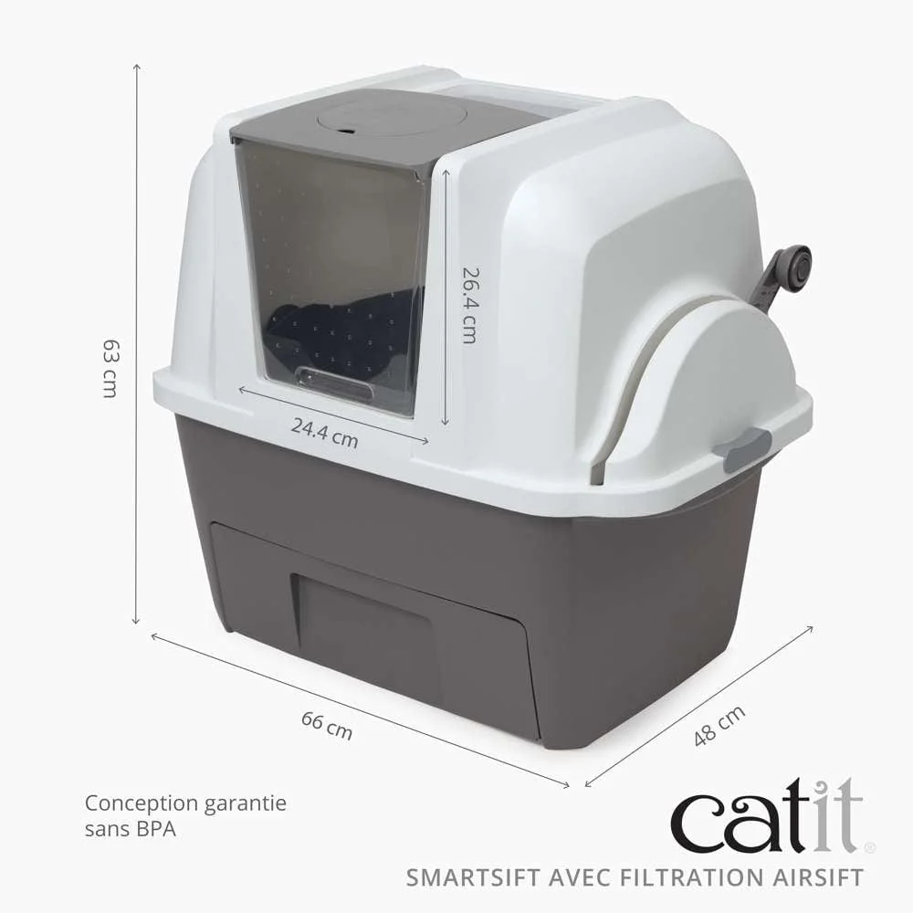 Bac à litière pour chat Smartsift - Catit - Image 6