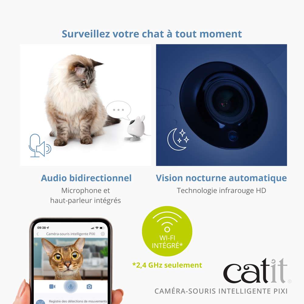 Caméra pour chat connectée - Catit Pixi Smart - Image 3