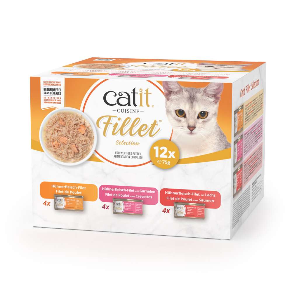 Multipack Filets pour chat - 12 x 75g - Catit Cuisine - Image 11