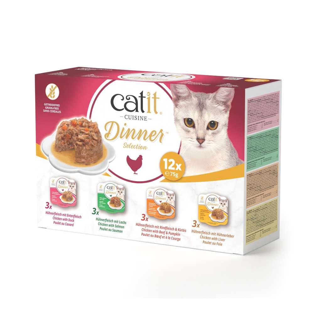 Multipack Terrine pour chat - 12 x 75g - Catit Cuisine Dinner - Image 11