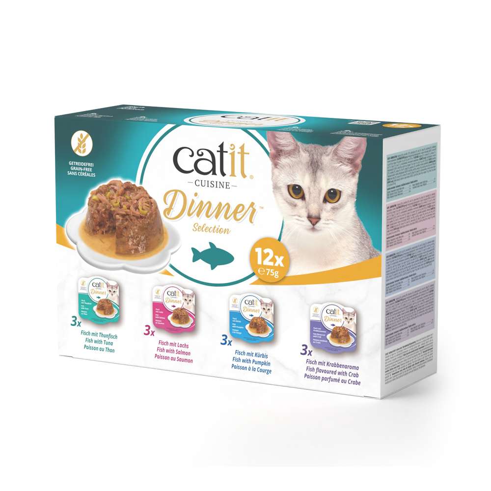 Multipack Terrine pour chat - 12 x 75g - Catit Cuisine Dinner - Image 12