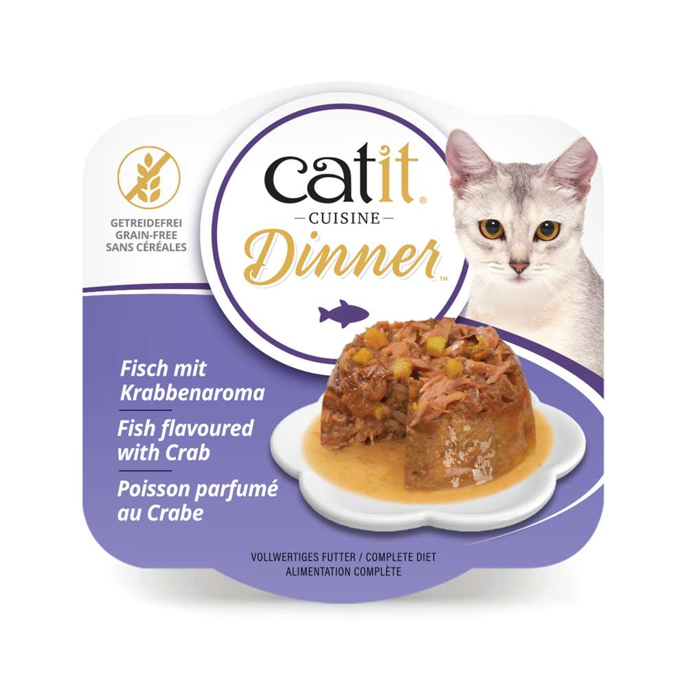 Terrine de poisson pour chat - 75g - Catit Cuisine Dinner - Image 12
