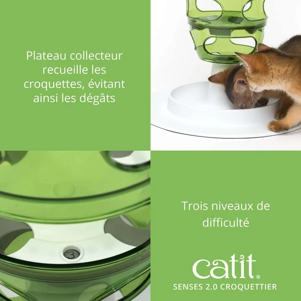 Croquettier - Jeu d'intelligence pour chat - Catit Senses - Image 4