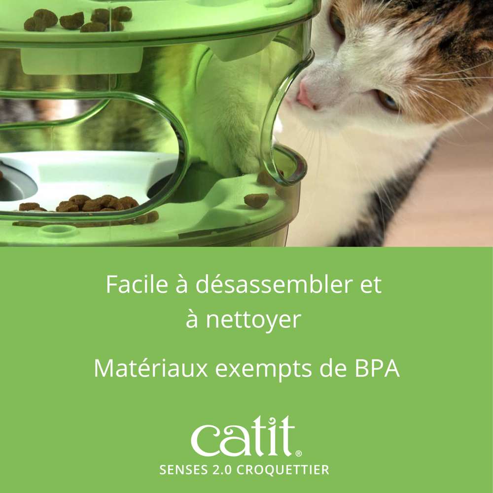 Croquettier - Jeu d'intelligence pour chat - Catit Senses - Image 6