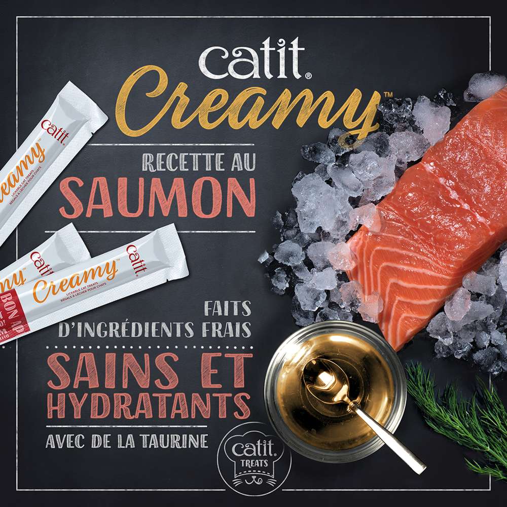 Friandises à lécher pour chat - Paquet de 4 - Catit Creamy - Image 5