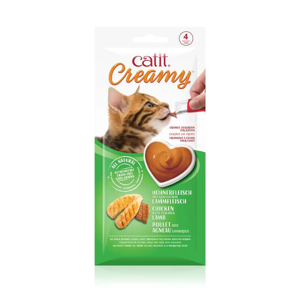 Friandises à lécher pour chat - Paquet de 4 - Catit Creamy - Image 8