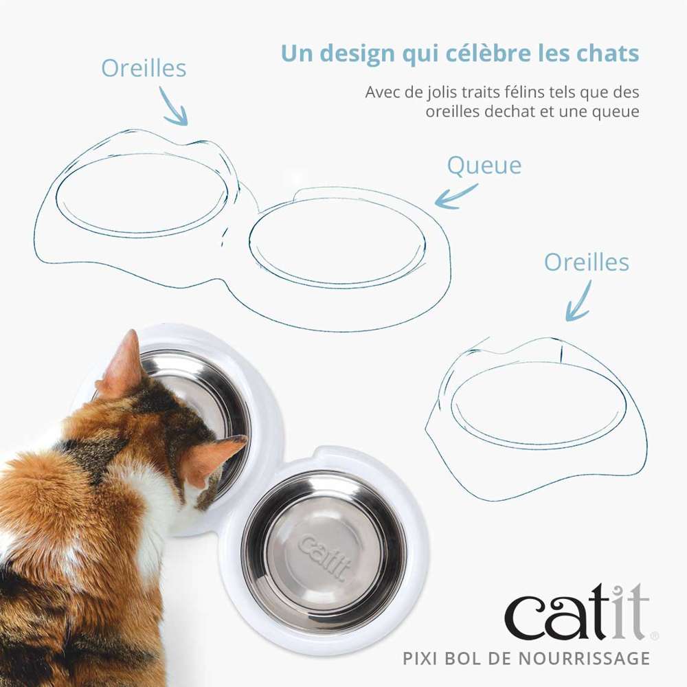 Gamelle pour chat - Catit Pixi - Image 4