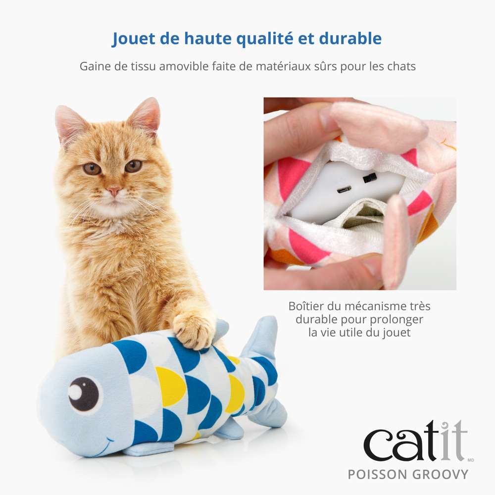 Jouet pour chat Groovy Fish - Catit - Image 4