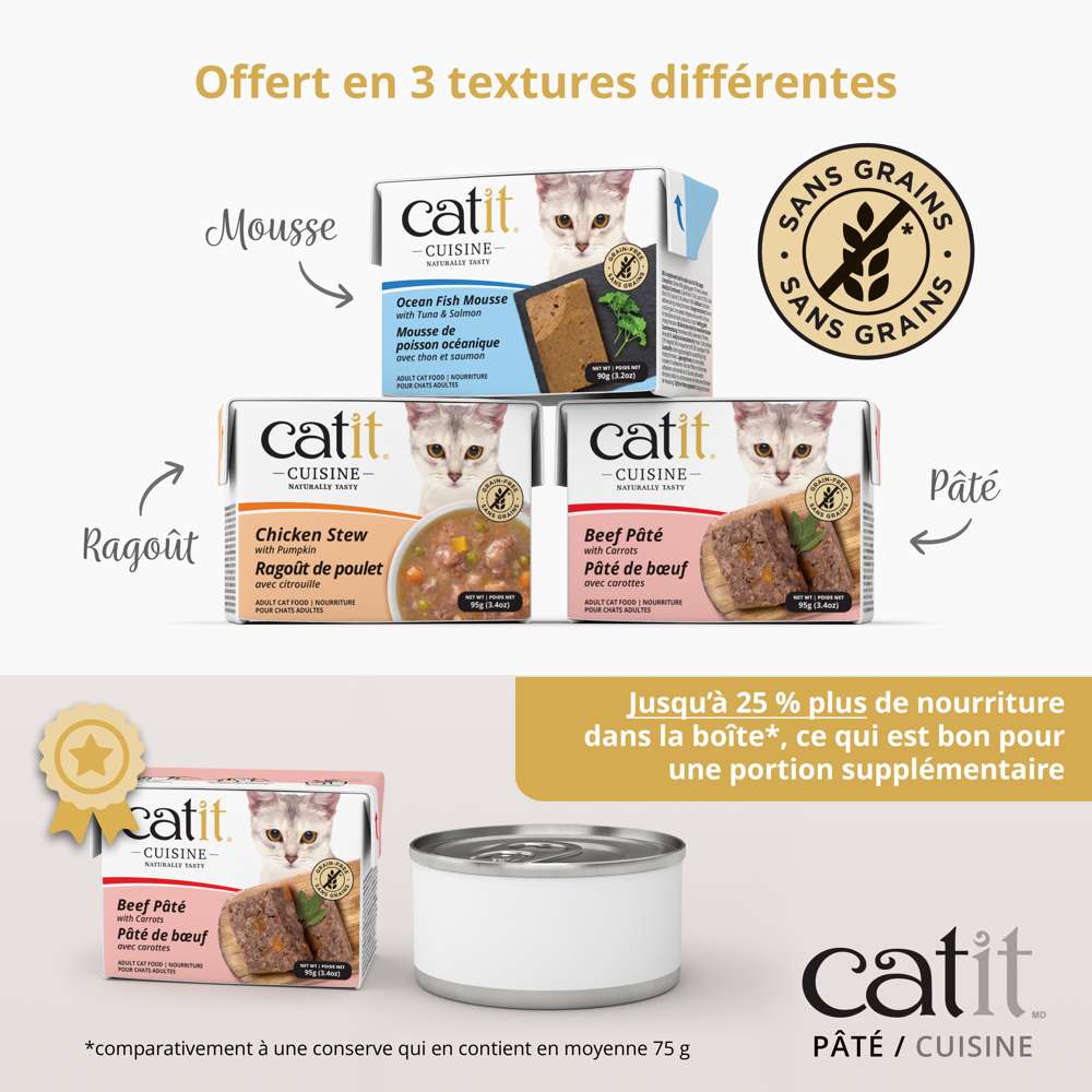 Pâtée pour chat - 95 g - Catit Cuisine - Image 5