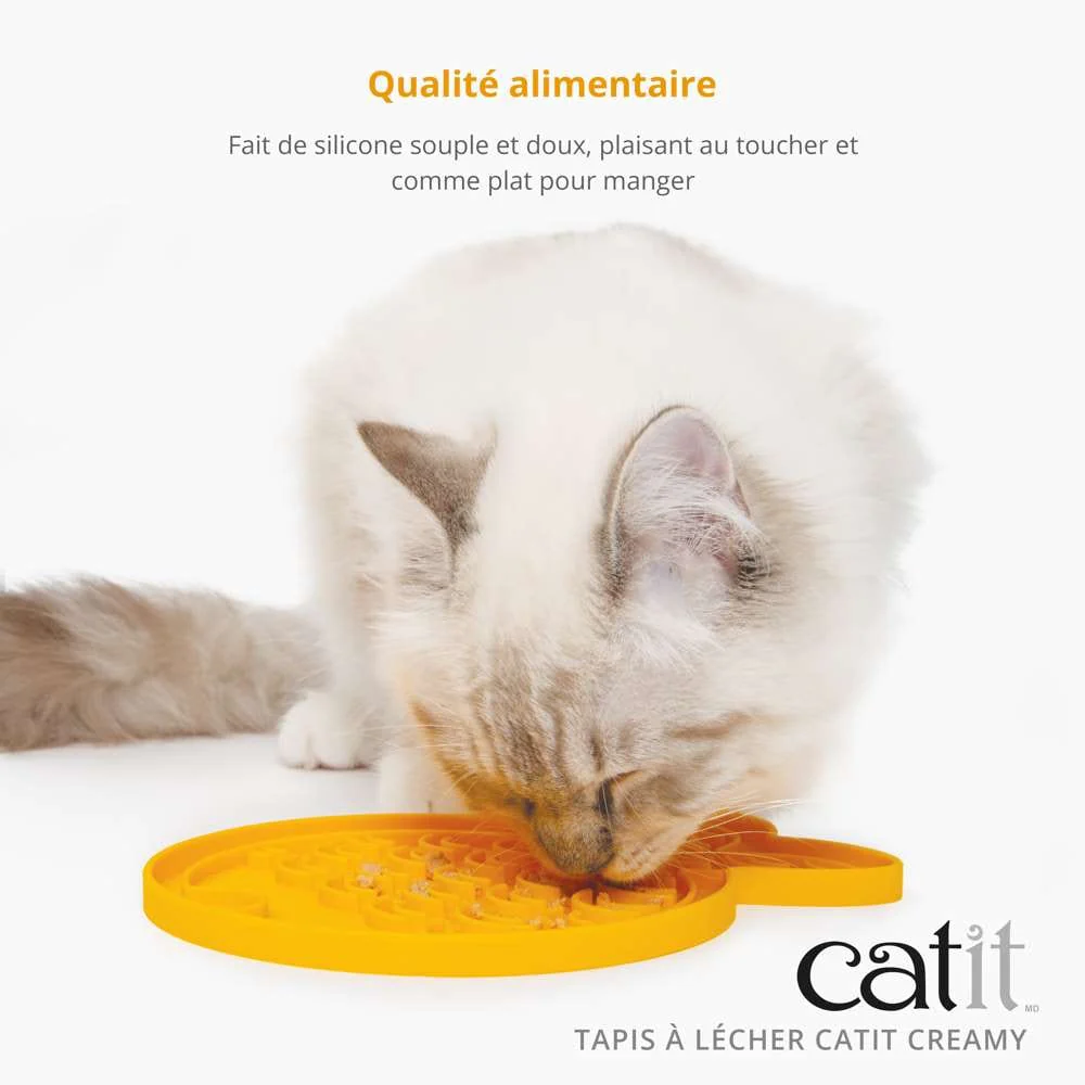 Tapis à lécher pour chat - Catit Creamy - Image 4