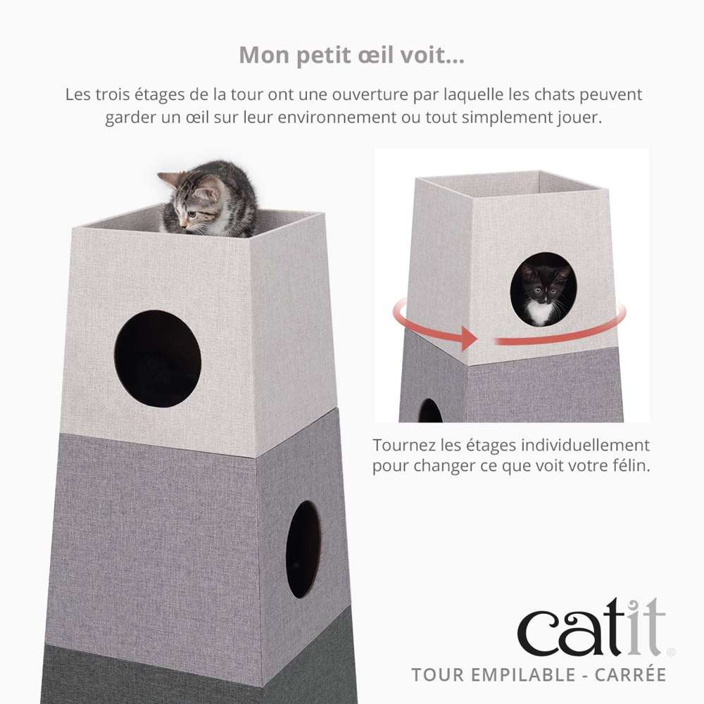 Tour empilable pour chat - Catit - Image 7
